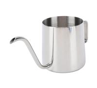 Cryfokt Kettle à Goutte à Goutte, 304 Bouilloire en Acier en Acier Inoxydable, Conception Compacte, Cafetière de Camping Verser sur une Cafetière pour le café et le Tas Brassage (350ML)