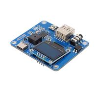 Cryfokt Keyer CW avec écran OLED et Interface USB pour Les Amateurs de Radio Amateur, Vitesse Réglable et Fonctions de Message Rapide, Pratique Efficace du Code Morse, 1 unité