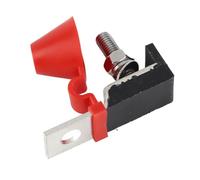 Cryfokt Kit de Bloc de Fusibles Terminaux, Support Compact étanche, Fusible de Batterie Marin pour Alimentation, Onduleur pour Véhicules de Construction de Camping-car, Matériau en Acier Inoxydable