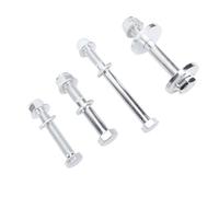 Cryfokt Kit de Boulons à Came pour Bras de Commande Avant, Ensemble Complet de 8 Pièces avec Conception Antirouille pour Réglage du Carrossage Supérieur et Inférieur sur 1500 2002-2008 1/2 Tonne 4x4