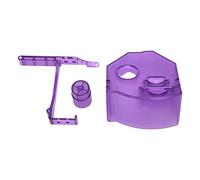 Cryfokt Kit de Montage de Carte de Stockage, Dissipation Thermique Durable pour DreamCast GDEMU, Bouton de Commutation Rapide pour les Ventilateurs de Console de Jeu VA1 (Violet translucide)