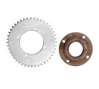 Cryfokt Kit de Pignon de Chaîne Arrière T8F 44T pour Motos Miniatures et