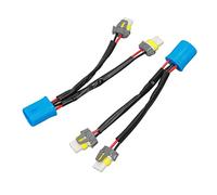 Cryfokt Kit de Raccordement de Phare Durable 9007 Mâle vers 9005 9006