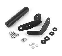 Cryfokt Kit de Tige de Support de Support GPS pour Moto, Aluminium Léger Noir pour C400GT 2019-2021, de Navigation, de Téléphone pour Accessoires