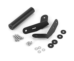 Cryfokt Kit de Tige de Support de Support GPS pour Moto, Aluminium Léger Noir pour C400GT 2019-2021, de Navigation, de Téléphone pour Accessoires