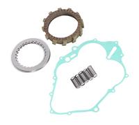 Cryfokt Kit D'embrayage de Haute qualité pour 660R YFM660R 2001-2005 Comprenant un Joint de Ressorts à Disques adapté aux Passionnés (couleur : Alliage D'aluminium + papier)