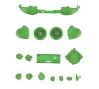 Cryfokt Kits de Modules de Boutons Complets, Ensemble de Déclencheurs pour Série X S, Matériau ABS Durable, Manette de Jeu Personnalisée pour les Joueurs (Vert transparent)
