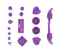 Cryfokt Kits de Modules de Boutons Complets, Ensemble de Déclencheurs pour Série X S, Matériau ABS Durable, Manette de Jeu Personnalisée pour les Joueurs (Violet transparent)