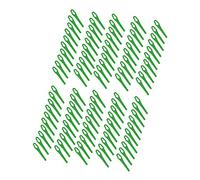 Cryfokt Lames de Coupe en Plastique 100 Pièces, Outils de Remplacement Durables pour Tondeuse à Gazon, Accessoires D'élagage de Jardin 0,8x3,3 Pouces (Green)