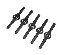 Cryfokt Lames de Rechange pour -Herbe en Plastique pour Pelouse de Jardin, 30 Pièces, Lames de Tête de -Herbe étanches avec Conception D'engrenage pour Une Facile