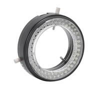 Cryfokt Lampe Annulaire pour Microscope, Luminosité Réglable, 80 LED | Compatible avec un objectif de 55 mm, sans éclairage par ombre, léger et durable
