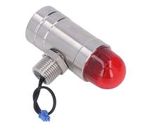 Cryfokt Lampe D'alarme Sonore en Acier Inoxydable, Voyant D'avertissement Industriel Anti-Explosion pour Utilisation D'urgence, DC24V