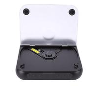 Cryfokt Lecteur CD Portable, 5.3 Rechargeable avec Deux Haut-parleurs Stéréo, écran LCD, Prend en Charge CD AUX USB MP3 WMA, pour Maison, Voiture, Extérieur ou Maison, Enfants (Black)