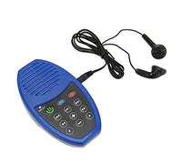 Cryfokt Lecteur de Bible, Lecteur électronique Rechargeable 4 Go avec Haut Parleur intégré et Lumière LED, pour Lecture Nocturne des Seniors (BLUE)