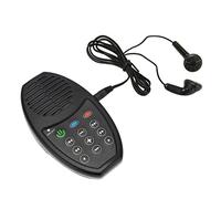 Cryfokt Lecteur de Bible, Lecteur électronique Rechargeable 4 Go avec Haut Parleur intégré et Lumière LED, pour Lecture Nocturne des Seniors (BLACK)