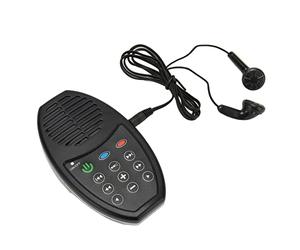 Cryfokt Lecteur de Bible, Lecteur électronique Rechargeable 4 Go avec Haut Parleur intégré et Lumière LED, pour Lecture Nocturne des Seniors (BLACK)