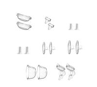 Cryfokt Les Pièces du Tire-lait en Silicone Souple Prolongent la Durée de Vie Assemblage sans Tracas 2 Pièces pour Les Mères Qui Allaitent Occupées Ensemble D'accessoires pour Tire-lait (Bouclier de