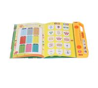 Cryfokt Livre électronique pour Enfants, Jouet Sonore éducatif, Explorez L'anglais, Le Cambodgien, Le Chinois pour Les Enfants de Plus de 3 Ans, ABSTaille 9,84x9,06x0,79 Pouces