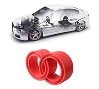 Cryfokt Lot de 2 Amortisseurs de Voiture en Caoutchouc Flexible Réduisant les Vibrations, Entretoise à Ressort Hélicoïdal avec Performances d'amortissement Améliorées pour Système de Suspension de