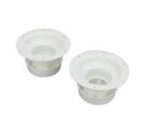 Cryfokt Lot de 2 Capuchons de Ventilation Universels pour Camping-car, Adaptés aux égouts pour une Ventilation et une Hygiène Améliorées dans les Remorques de Camping-car de 1 à 2-3/8 Pouces