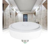 Cryfokt Lumière de Capteur Infrarouge de Haute qualité 15W pour Usage Intérieur, Ampoule E27 avec Induction de Lumière pour la Maison et le Bureau AC85-265V