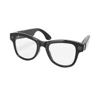 Cryfokt Lunettes Intelligentes avec Caméra, 8 MP, Traduction IA, Bluetooth 5.3, Wi-FI, Stabilisation électronique de l'image (EIS), Double Microphone Antibruit, Idéales pour la Mu (Étui de Recharge