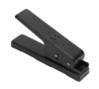 Cryfokt Machine à Plectres de Guitare Portable, Coupeur pour Bricolage, avec Feuille de Bande de Ramassage et Papier de Verre, pour Guitaristes, Fer, Noir