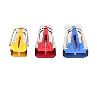 Cryfokt Machine à Ruban Adhésif en Acier Inoxydable, 3 Pièces, Outils de Couture et de Quilting, Fournitures de Travail de Patch de Bricolage, Matériau Robuste et Durable