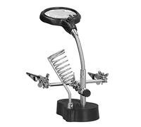 Cryfokt Maîtrie de Lumière LED de Bureau, facilité de Longer de Bureau Facile à Utiliser Stand Précis Clamp/Holder Auxiliaire Clair pour les Projets de Bricolage