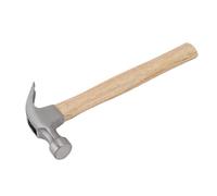 Cryfokt Marteau à Griffe Droite, Marteau à Clouage en Acier élevé en Carbone pour le Travail du Bois, Poignée en Fibre de Verre Falsifiée, Porte-ongles Magnétique, Poignée en Bois en