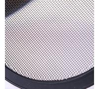 Cryfokt Masque Facial de Protection en Maille d'acier, Masque Complet Résistant aux Chocs et Durable pour Le Jardin, monté sur la Tête pour la Tonte du Jardin, Facial de Coupe (Black)