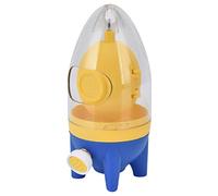 Cryfokt Mélangeur de Jaune D'œuf Manuel, Corde de Traction Manuelle, Agitateur D'œufs doré pour les Familles de Cuisine, Silicone ABS 6,7x3 Pouces
