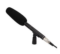 Cryfokt Microphone D'interview à Condensateur pour Caméra avec Haute sensibilité, Deux Modes de Prise de Vue, Conception de Maintien Confortable, Port XLR 3P Universel, Large Application en Réunion,