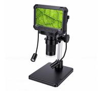 Cryfokt Microscope Numérique, écran LCD 4,3 Pouces, Grossissement 50X à 1200X, Microscope à Souder, USB avec 10 Lumières LED Réglables, Photo 10 MP, Vidéo 1080P pour l'électronique