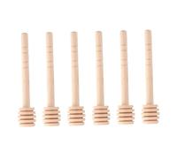 Cryfokt Mini Bâtonnets en Bois de 50 Pièces, Style Vintage, Conception de Rainure Unique pour une Distribution Optimale, Bois de qualité Alimentaire, Nettoyage Facile, Idéal pour les Amateurs de