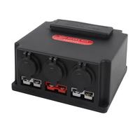 Cryfokt Mini Boîte de Distribution d'électricité, Surcharge de Protection Contre Le Vent - Overload Batterie Intelligente - Centre de Puissance pour Panneau Solaire
