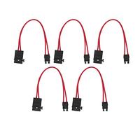 Cryfokt Mini Connecteur Porte-fusible de Voiture, Rallonge de Câble Robuste 16awg pour Véhicule ATM 20A (ACT M 19.1mm)