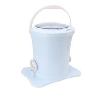 Cryfokt Mini Déshydrateur Portable avec Pieds à Ventouse, Déshydrateur Manuel à Grande Vitesse avec Cordon de Serrage pour les Voyages en Dortoir (BLUE)