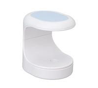 Cryfokt Mini Lampe LED UV pour Vernis à Ongles, Dispositif Pratique de Durcissement du Vernis à Ongles 16W pour les Utilisateurs en Déplacement avec Câble USB Indépendant