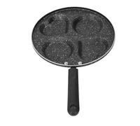 Cryfokt Mini Poêle à œufs en Fer Antiadhésive pour œufs Parfaitement Cuits, Crêpes, Omelettes, Ustensiles de Cuisine pour Petit Déjeuner à Usage Domestique (Style 2)