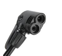 Cryfokt Mini Pompe à Vélo, Pompe à Pneu de Vélo Durable avec Pédale Antidérapante, Adaptée à Les, pour Un Pompage d'air Stable (Blue)