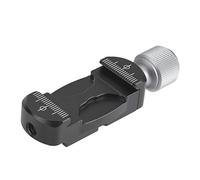 Cryfokt Mini Rallonge de Pince Compacte Durable pour Support en L D'appareil Photo, Plaque à Dégagement Rapide, Support de Chaussure Froide pour Les Amateurs de Photographie, Alliage D'aluminium