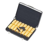 Cryfokt Miniature Coffret Bagages, Réplique de Lingot d'or en Alliage | Valise rétro pour maison de poupée, modèle de mallette en métal vintage, micro décoration pour chambre, accessoire de