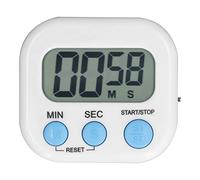 Cryfokt Minuterie électronique Multifonctionnelle avec Fonctions de Synchronisation et de Mémoire pour L'entraînement Physique, Minuterie Portable avec Grand écran