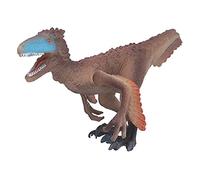 Cryfokt Modèle de Dinosaure Solide éducatif Utahraptor pour Jouets pour Enfants, Cadeaux d'anniversaire, Plastique PVC, 8,3x3,5x3,1 Pouces (Utahraptor)