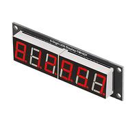 Cryfokt Module D'affichage LED Numérique 6 Chiffres Rouge 0,56 Pouce 7