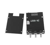 Cryfokt Module de Carte Amplificateur Bluetooth Double Canal ZK-502T avec Protection de Circuit, Distance de Transmission de 10 M pour Système Stéréo Domestique, 1 Pièce