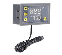 Cryfokt Module de Contrôle de Température à Affichage Numérique LED, Mini Thermostat de Haute Précision pour Réfrigérateur, Refroidisseurs Industriels, Boîtier ABS, 1 Pièce