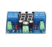 Cryfokt Module de Relais temporisé avec Affichage Numérique, Cycle 0-99S pour Contrôler les Moteurs à Courant Continu et les Barres Lumineuses LED, Conception Compacte en ABS