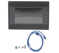 Cryfokt Moniteur à écran Tactile Industriel, écran Tactile Résistif de Processeur ARM9 TFT LCD 4,3 Pouces, Alimentation DC24V, de Contrôle Industriel pour PLC